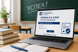 МОН публикува третото класиране за прием в 8. клас