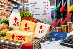 Надценки до 150% на храните установи КЗП: Маслото се продава със 125% над доставната цена