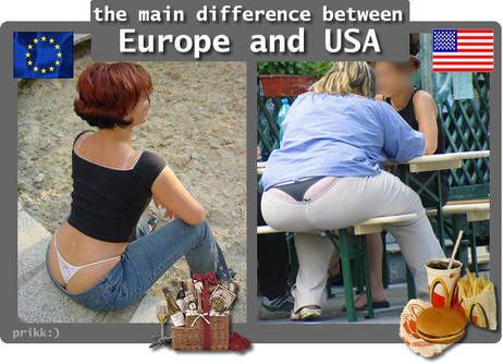Основната разлика между Европа и САЩ
