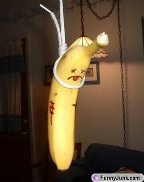 Dead banana