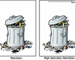 Телевизия vs HD телевизия