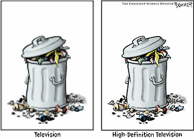 Телевизия vs HD телевизия
