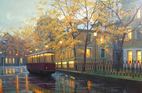 трамвай и есен