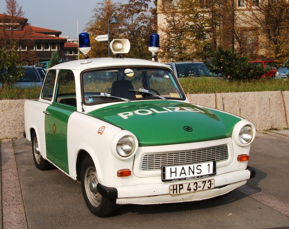 trabant p601 police