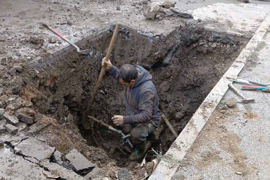 Водопроводна авария на ул. „Св. Св. Кирил и Методий